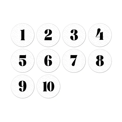 Stickers | Aftelstickers | 10 stuks - Afbeelding 2