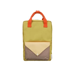 Sticky Lemon | backpack large lemon tree envelope bookworm green