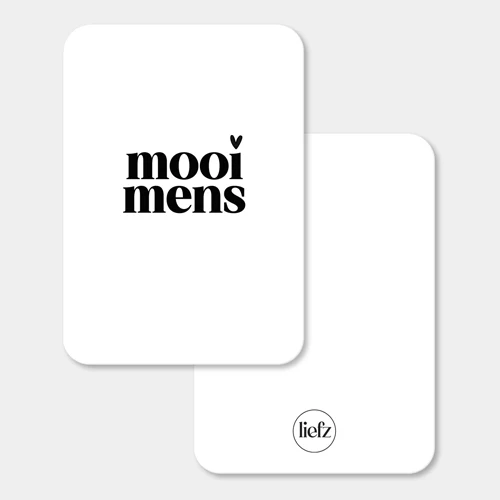 Midi kaart | Mooi mens - Afbeelding 3