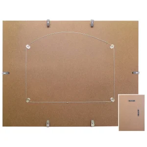 Achterwand met ophanging
