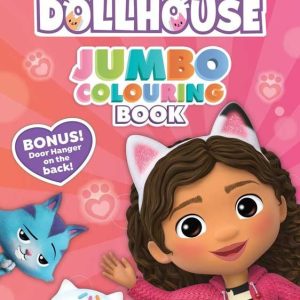 Gabby's Poppenhuis jumbo kleurboek