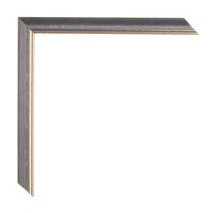 AURA 30147180 Grijs gouden bies
