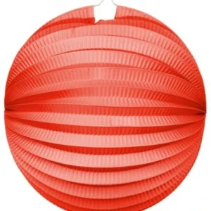 Lampion rood ø 25 cm.