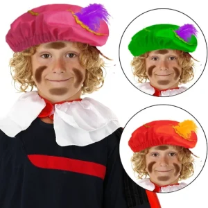 Pietenmuts Pieten Baret, per stuk mooi
