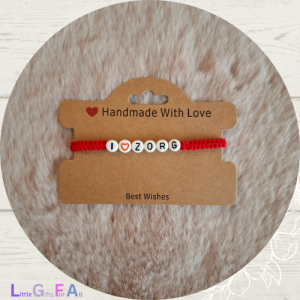 Armband I love zorg