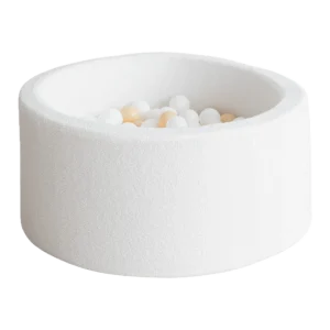 Moje | Ballenbad Bouclé - White 90x40 cm + Ballen