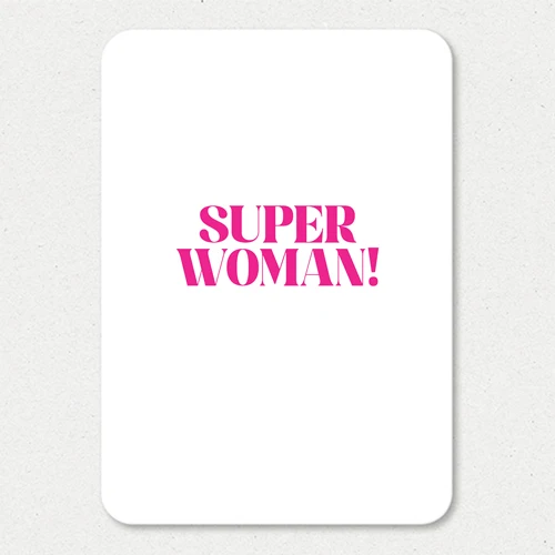Kaart | Super woman
