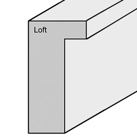 Loft 2035 teak fineer - Afbeelding 3