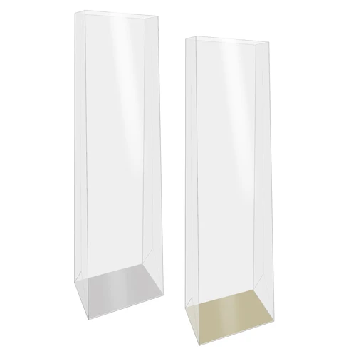 Wijnzakken | Cellofaan | 9 x 8 x 37 cm | 5 stuks - Afbeelding 3