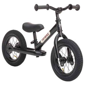 Trybike | Steel loopfiets zwart